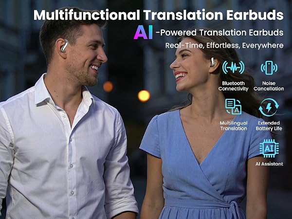 Multifunctional Translation Earbuds
