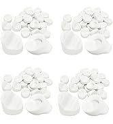 MVRPOWER 100pcs Silicone Door Window Screw Hole Plugs, 5/16" x 1/4" Frame Hole Covers for Entry D...