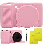 SZHSYJY Case for Ricoh GR III/GR III X Removable Lens Cover,Silicone Cover Rubber Soft Camera Cas...