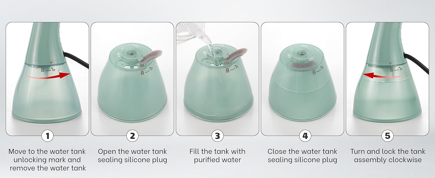 Steamer for Clothes, clothes steamer handheld,Portable Handheld Design Travel Steamer