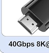 USB C HDMI Cable 6.6ft with Charging Port, 4K@60Hz Type C to HDMI Adapter Converter Cord with 100...