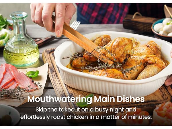 Mouthwatering main dishes