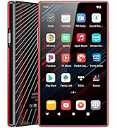 MP3 Player with Bluetooth and WiFi, Oilsky 96GB 5.0" Music Player with Spotify, H13 Red
