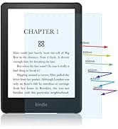YINOVEEN 2 Pcs Anti Blue Light (HD) Screen Protector for 2022 2021 All-new Kindle Paperwhite 6.8 ...