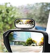 Blind Spot Car Mirror Rectangular, Blind Spot Car Rearview Stick on Mirror, Adjustable Blindspot ...