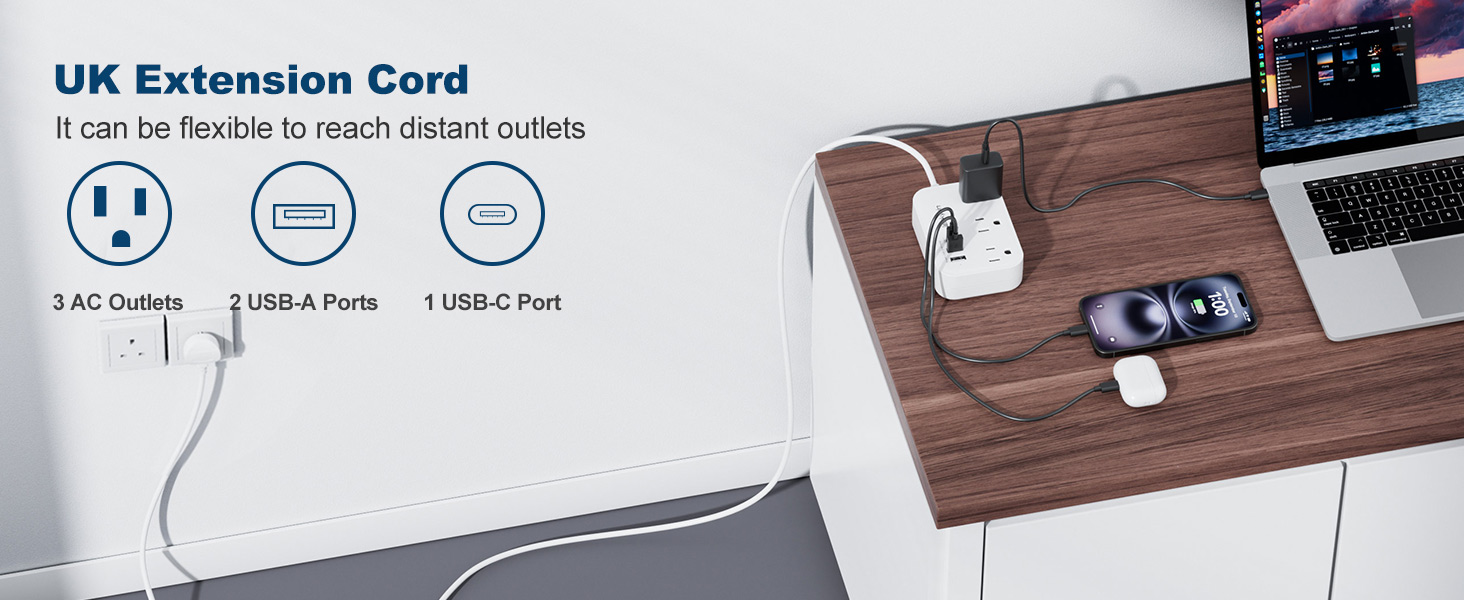 5FT Extension Cord