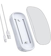 HONKID Wireless Charging Station for Magic Mouse 2, QI Mobile Phone and AirPods, Double-Sided Cha...