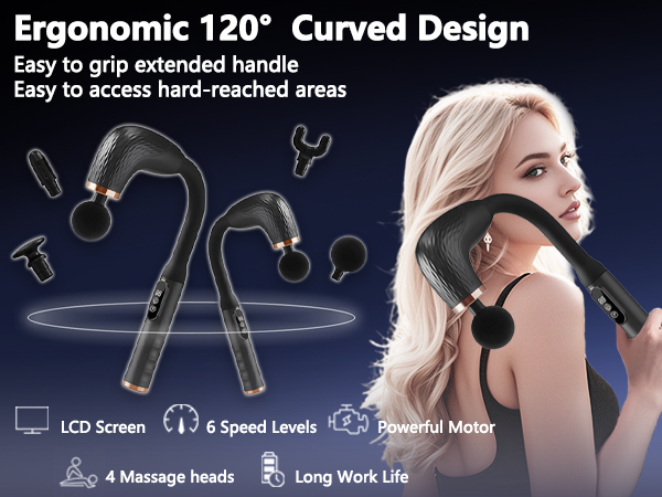 back massager for pain relief deep tissue