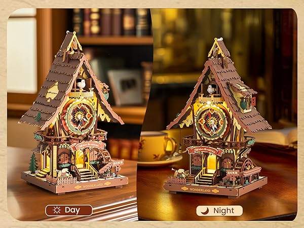 ROKR 3D PUZZLE CUCKOO CLOCK