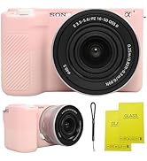 Camera Case for Sony ZV-E10 II/ZV-E10M2 Digital Camera,ZV-E10 II Soft Silicone Protective Bag,Ant...