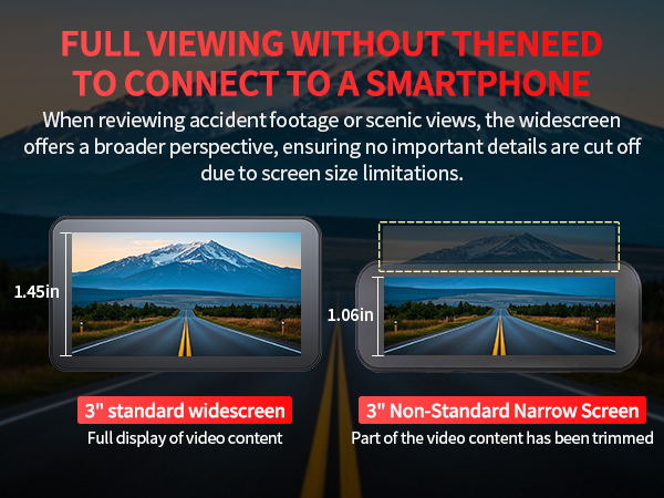 Dash Cam Front and Rear