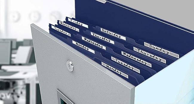 cut tab folder