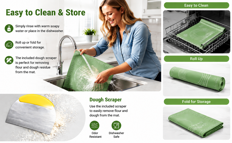 Food Grade Dough Rolling Mat
