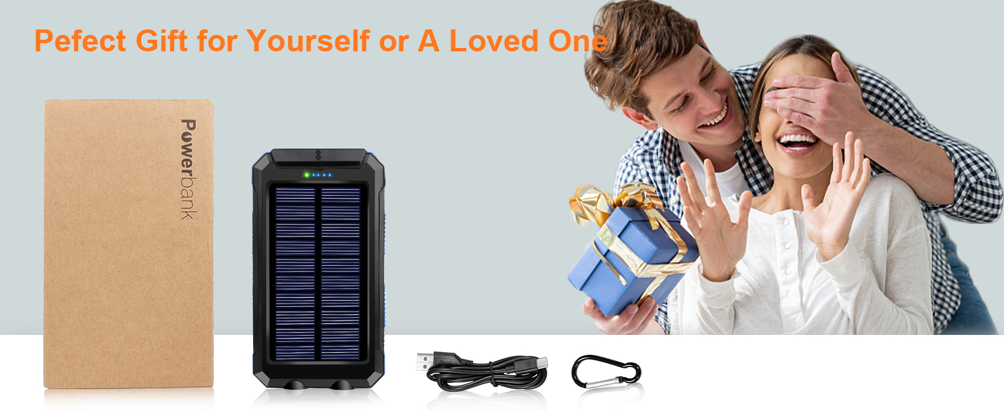 Solar USB battery