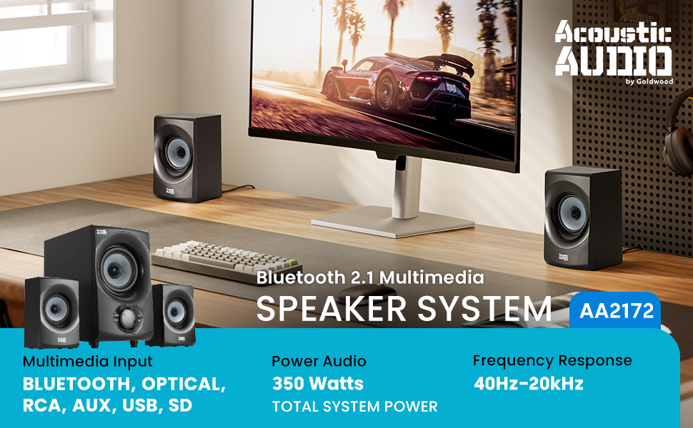 Overview of the speaker system.