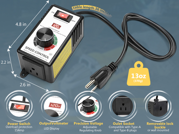 motor speed controller 120v variable speed motor with controller