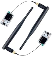 DIYmall 2pcs 915MHz LoRa32 V3 ESP32 S3 WiFi+BT Development Board with 5DBi LoRa Antenna 0.96" OLE...