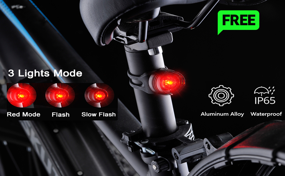 Victagen Bike Headlights, 2400 Lumens Super Bright Bike Light, USB Rechargeable IP-65 Waterproof