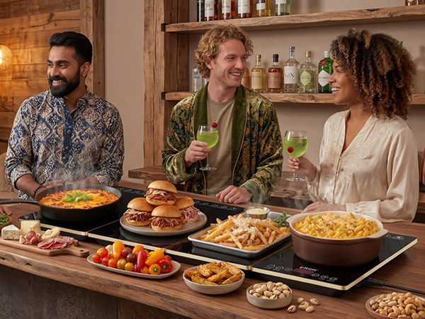heating food trays for party