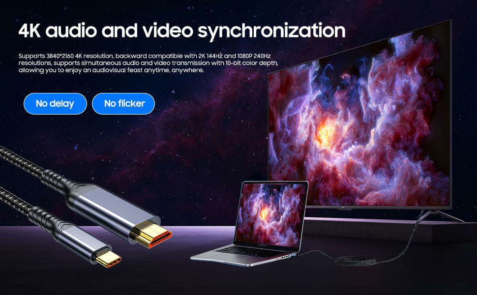 4K audio and video synchronization