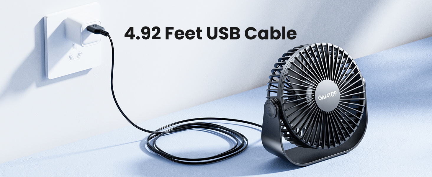 portable desk fan