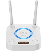 [Upgraded] 1Mii Bluetooth 5.2 Audio Receiver, Long Range HiFi Bluetooth Adapter w/ 3D Surround ap...