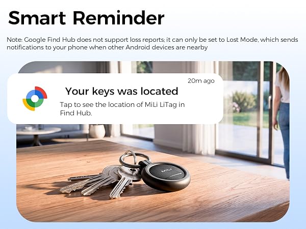 MiLi Air Tracker Tags for iOS and Android