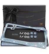 XCLPF Bling License Plate Frame for Women, 2PCS Rhinestone License Plate Frames| Over 1200 pcs14 ...