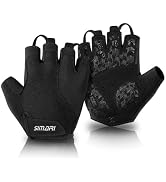 SIMARI GEL Pad Cycling Gloves for Men &amp; Women, Workout Gloves with Cushion, Breathable, Grip, Gif...