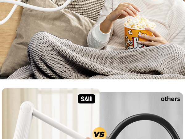 Gooseneck Tablet Holder for Bed