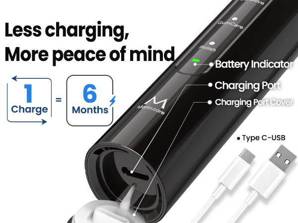 Marlincare electric toothbrush