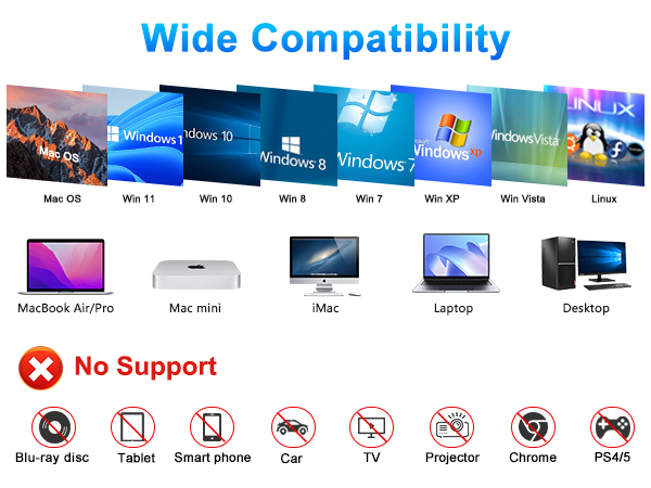 dvd player computer external disk drive laptop cd reader pc windows 10 usb external dvd/cd rw drive