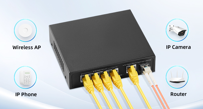 6-Port Gigabit PoE Switch