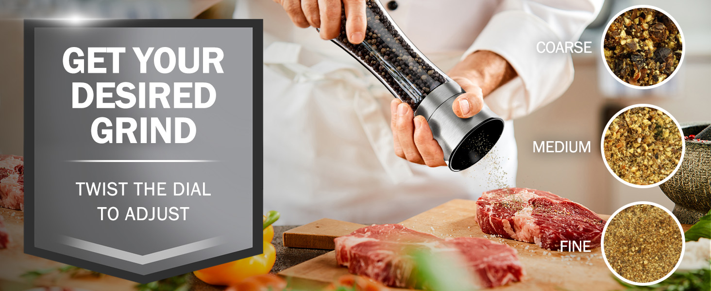 salt and pepper grinder