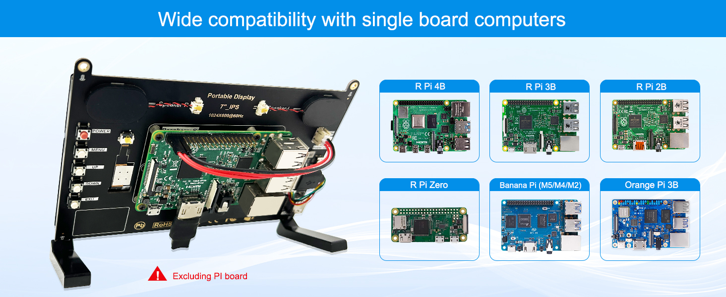 7 inch touchscreen monitor