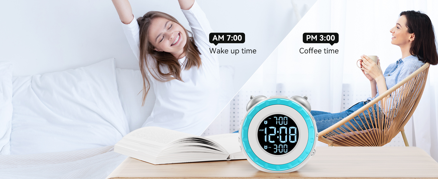 dual alarm clock