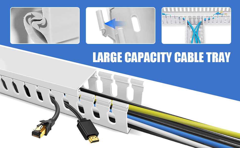 Cable Duct Management Raceway Kit