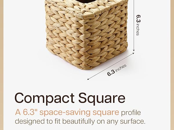 wicker tissue box