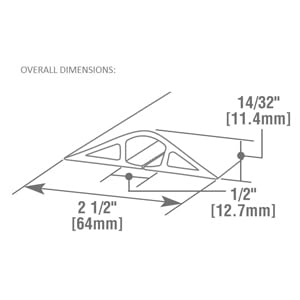 corduct dimensions size