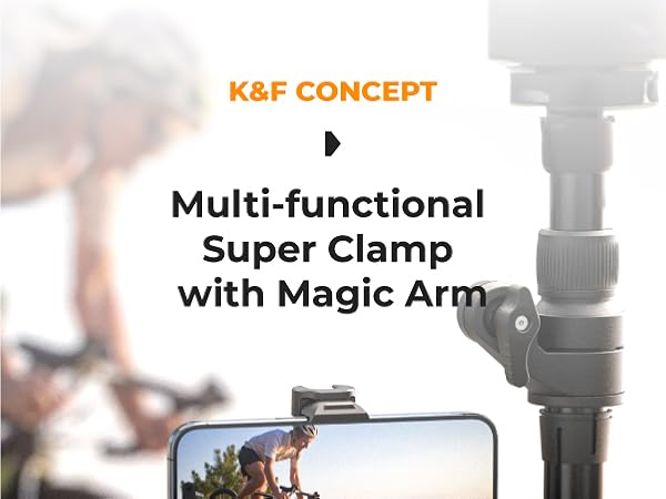 K&amp;F Concept super clamp with magic arm