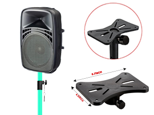 speaker stand height adjustable tripod mount pole stage studio