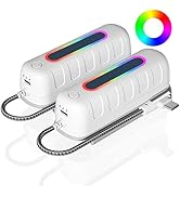 SAQICO 2 in 1 Long Arms &amp; Handle Attachments and Battery Pack for Oculus Quest 2 (2 Battery Packs...