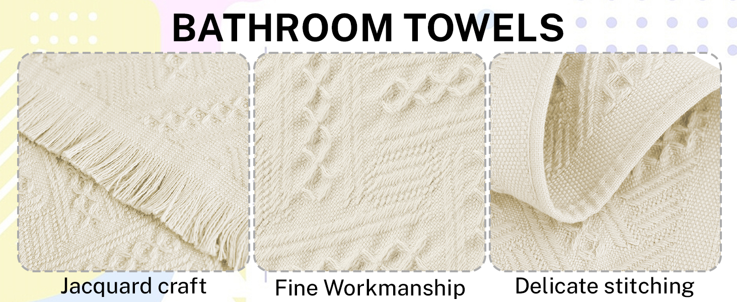 Luxury Decorative Cotton Hand Towels
