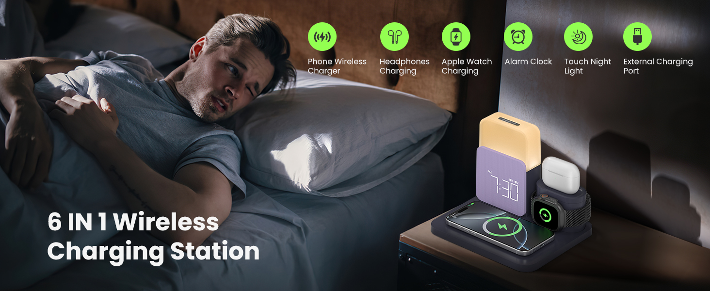 alarm clocks for bedrooms