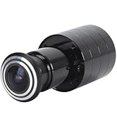 Door Peephole Camera, 2MP HD Two Way Talk Wide Angle Lens Support Memory Card Storage Remote Acce...