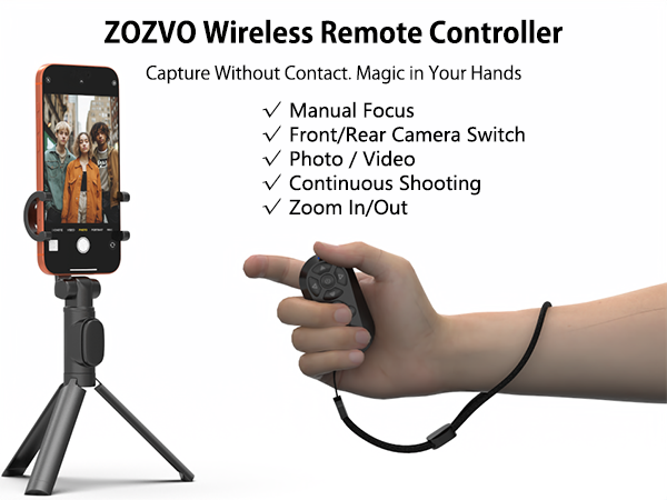 ZOZVO Wireless Remote Controller