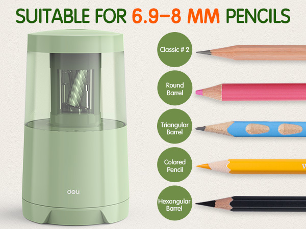 Deli Electric Pencil Sharpener