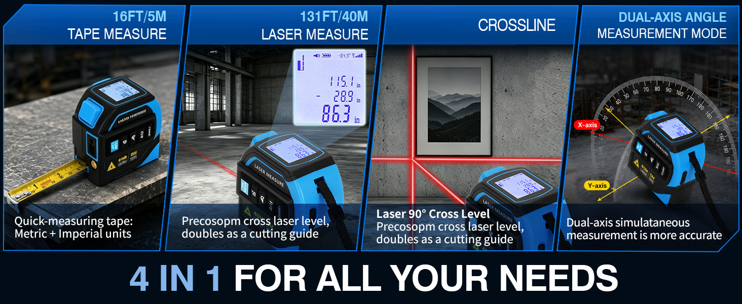 laser tape measure