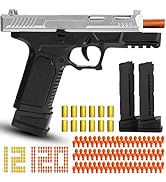 Shell Ejecting Toy Gun, Soft Bullet Toy Pistols for Boys, Christmas Birthday Gifts for Kids 8+