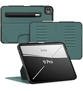 Zugu Case for iPad Pro 11 (M4) 2024, Slim Protective Cover with Apple Pencil Holder, Auto Wake/Sl...